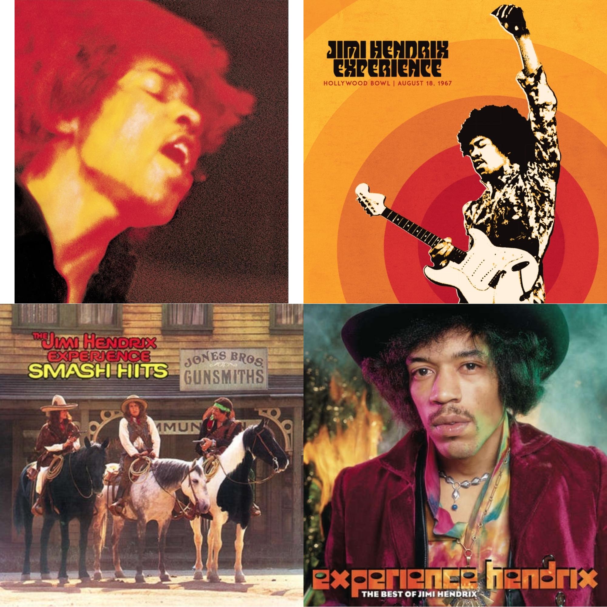 Jimi Hendrix Experience: Live At The Hollywood Bowl: August 18, 1967 & Electric Ladyland (180G) & Smash Hits (150G LP Vinyl/Original Poster Reproduction) & Experience Hendrix: Best Of Jimi Hendrix (2LP/150G)