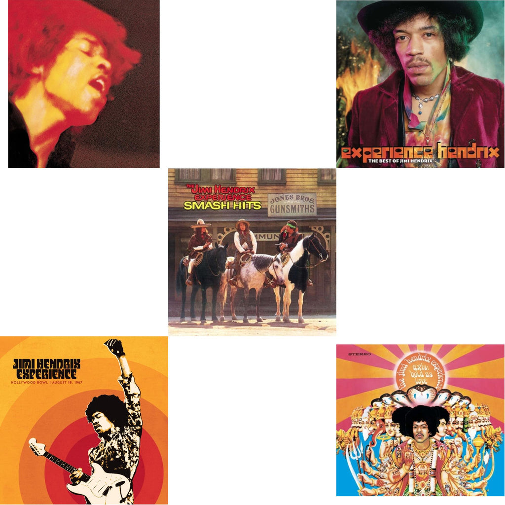 Jimi Hendrix Experience: Live At The Hollywood Bowl: August 18, 1967 & Axis: Bold As Love (180G) & Electric Ladyland (180G) & Smash Hits (150G LP Vinyl/Original Poster Reproduction) & Experience Hendrix: Best Of Jimi Hendrix (2LP/150G)