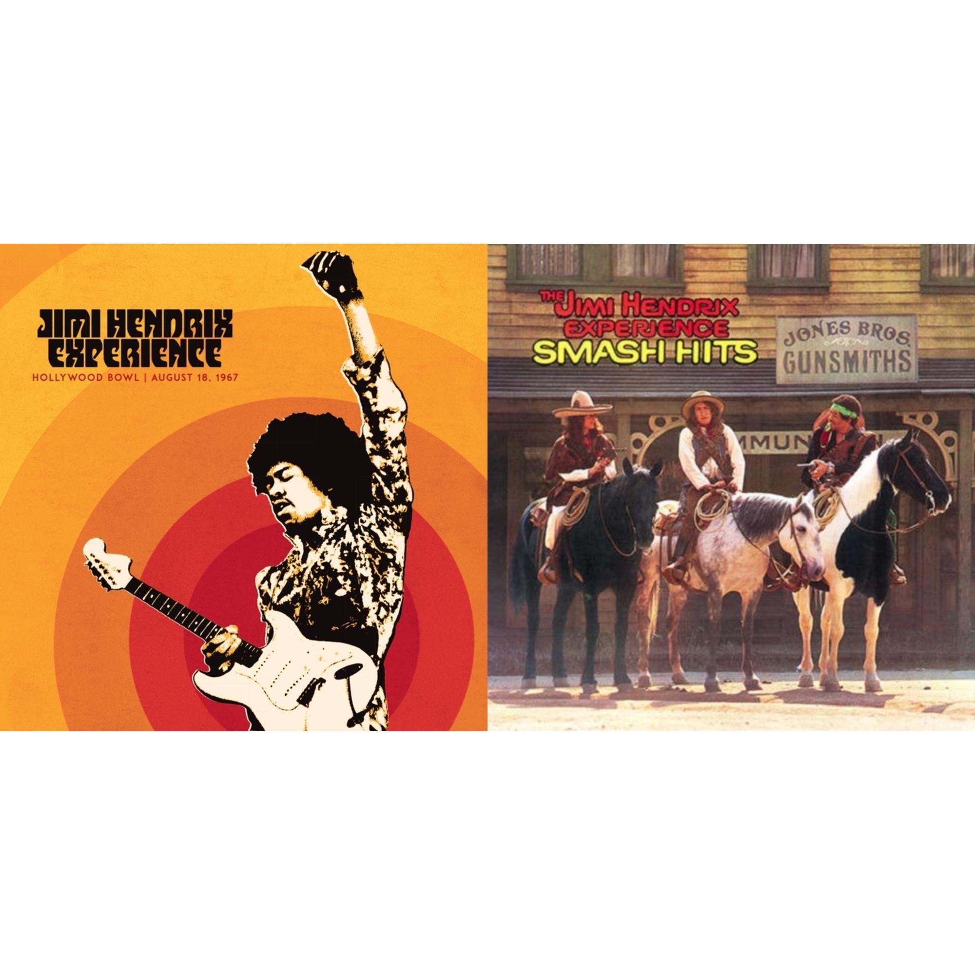 Jimi Hendrix Experience: Live At The Hollywood Bowl: August 18, 1967 & Smash Hits (150G LP Vinyl/Original Poster Reproduction)