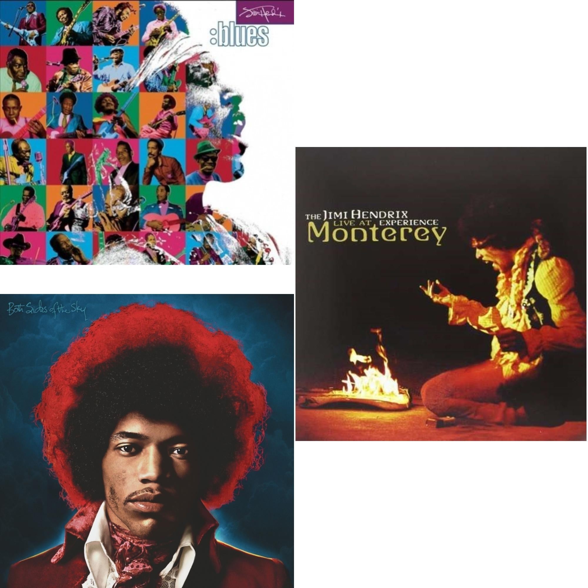 Both Sides Of The Sky (2LP) (180G) & Blues (2LP/180G/Gatefold) & Live At Monterey (180G)