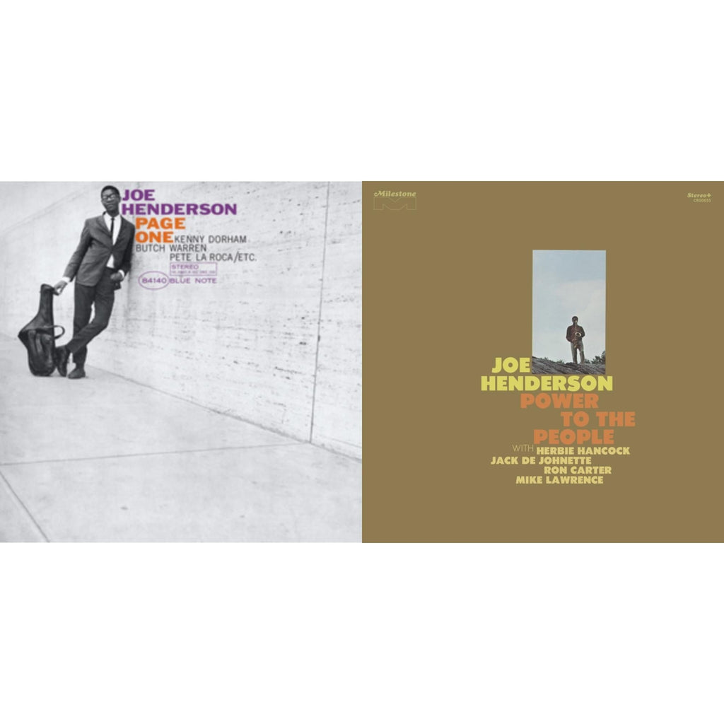 Page One (Blue Note Classic LP Vinyl Edition) & Power To The People (Jazz Dispensary Top Shelf Series)