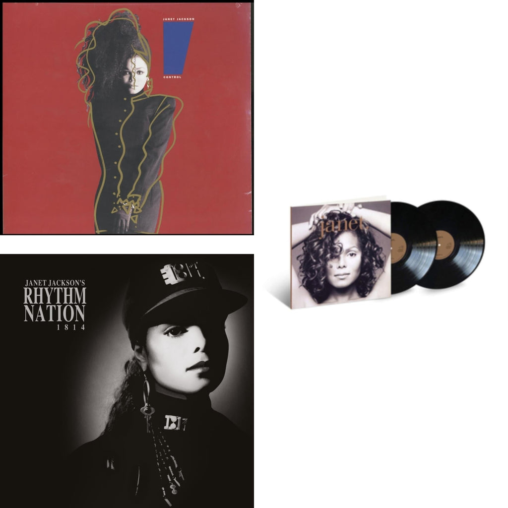 Janet Jackson - Control & Janet Jackson's Rhythm Nation 1814 (2 LP) & Janet. (2 LP)