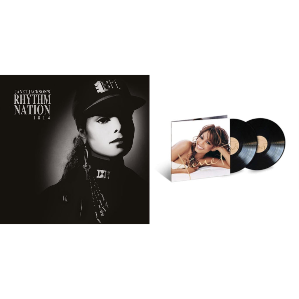 Janet Jackson's Rhythm Nation 1814 (2 LP) & All For You (2 LP)