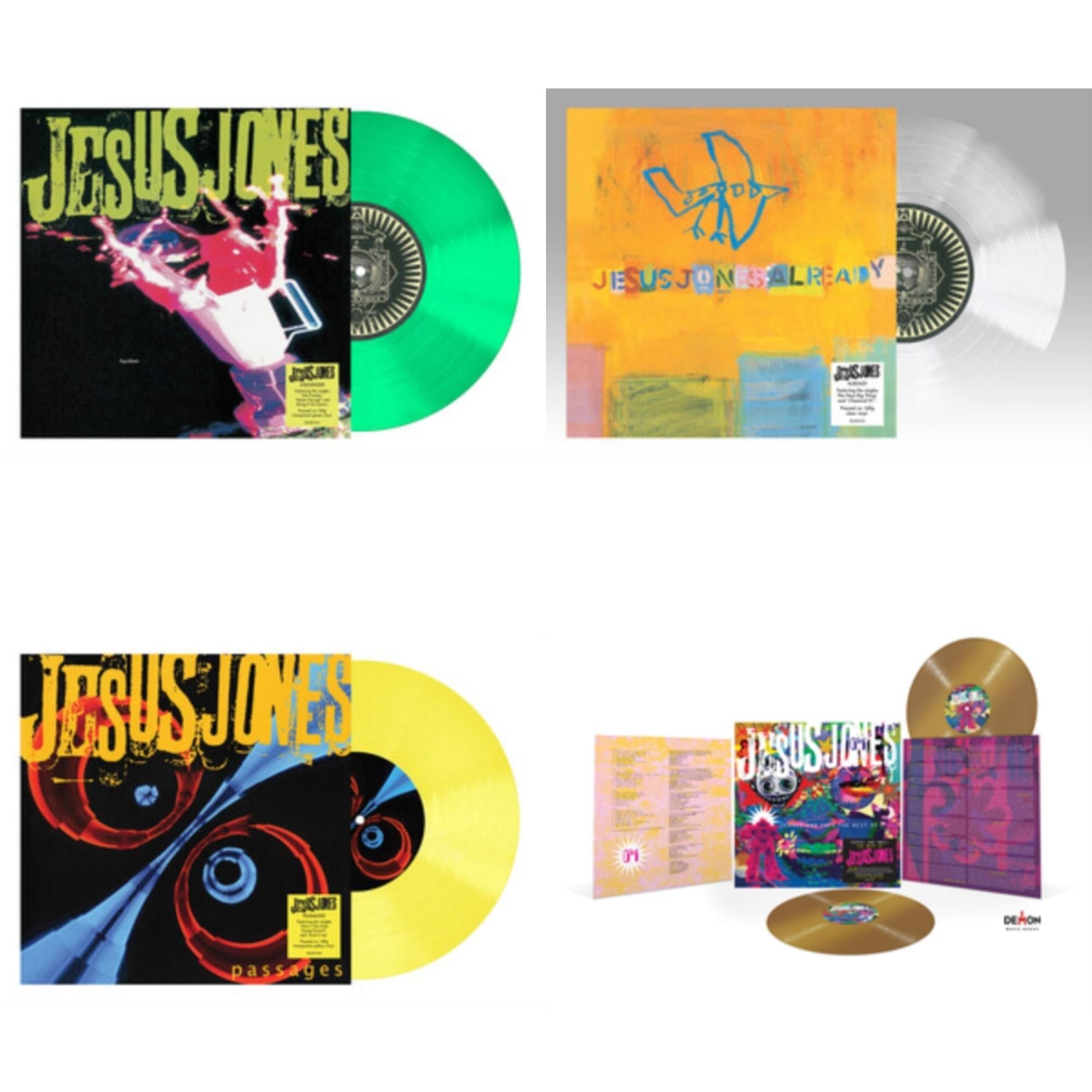 Liquidizer (Translucent Green LP Vinyl/140G) & Already (Translucent LP Vinyl/140G) & Passages (Translucent Yellow LP Vinyl/140G) & Zeroes & Ones: Best Of (2LP/Gold Vinyl/140G)