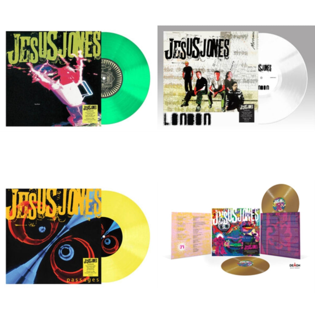 Liquidizer (Translucent Green LP Vinyl/140G) & London (White LP Vinyl/140G) & Passages (Translucent Yellow LP Vinyl/140G) & Zeroes & Ones: Best Of (2LP/Gold Vinyl/140G)