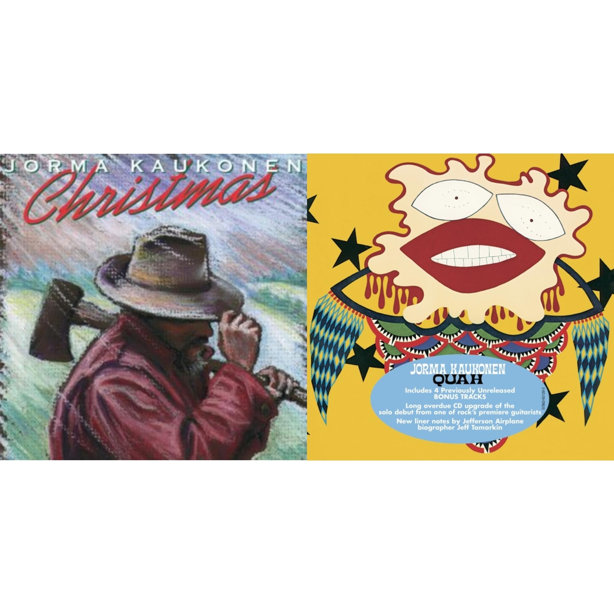 Jorma Kaukonen - Christmas (Reissue/Remaster) & Quah - CD Bundle