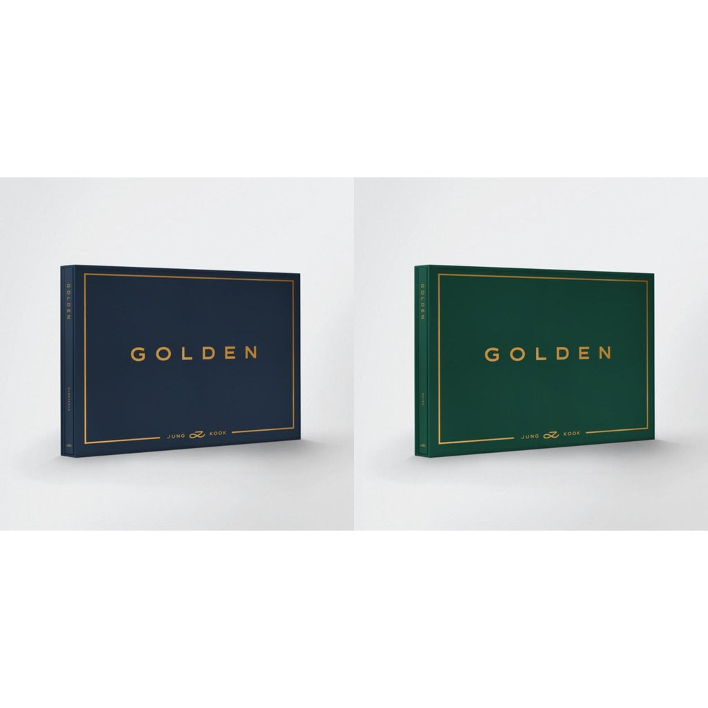 Jung Kook Bts - Golden (Solid) & Golden (Shine) - CD Bundle