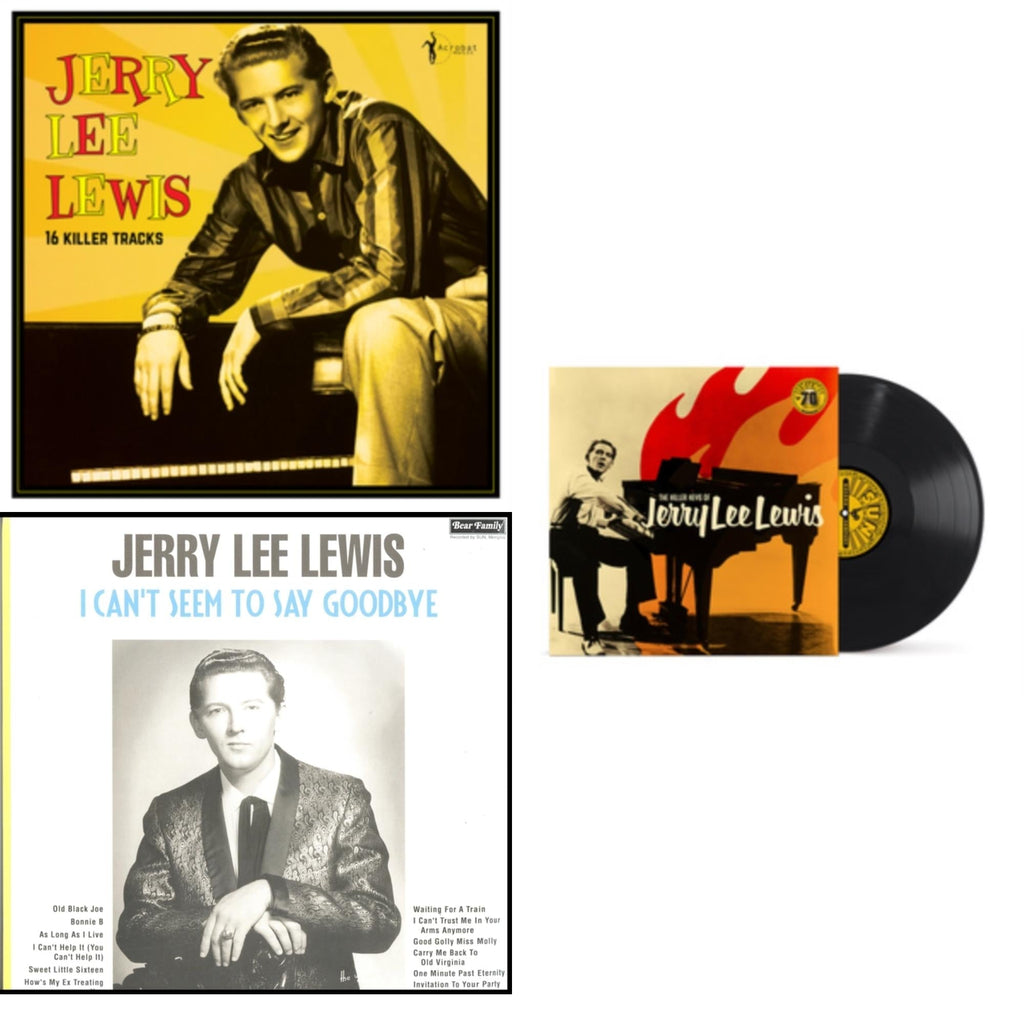 Killer Keys Of Jerry Lee Lewis (Sun Records 70Th Anniversary) & I Can't Seem To Say Goodbye & 16 Killer Hits Collection 1956-62