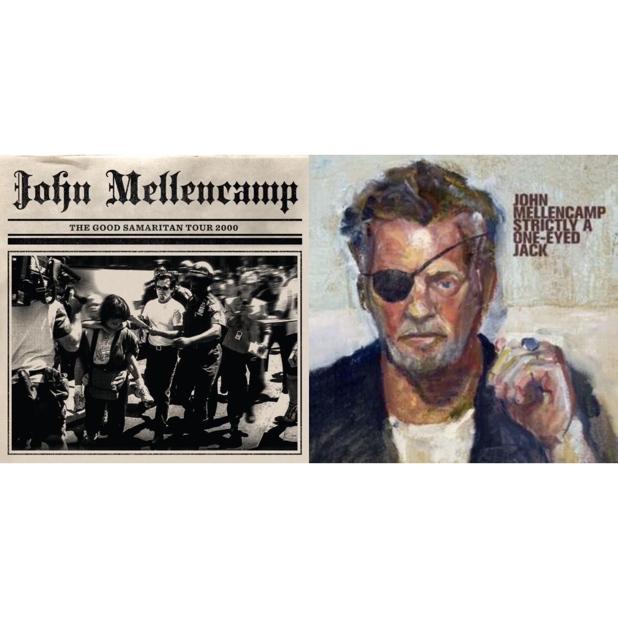 John Mellencamp - Good Samaritan Tour 2000 & Strictly A One-Eyed Jack - LP Vinyl Bundle