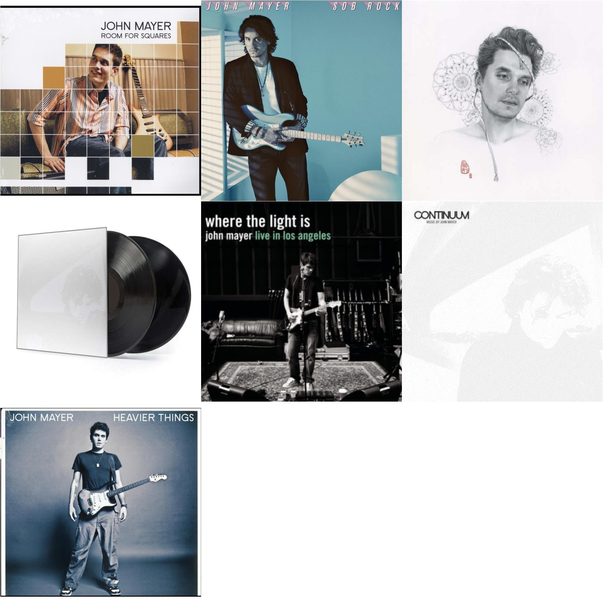 Sob Rock (180G) & Room For Squares & Where The Light Is (4LP) & Continuum (2LP/180G/Revised Standard Package) & Continuum (180G) & Heavier Things (180G) & Search For Everything (2LP/180G/Dl Code)