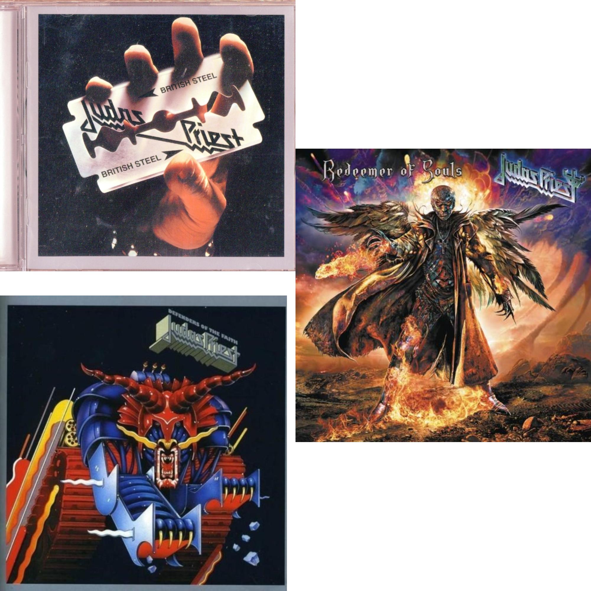 Defenders Of The Faith & British Steel & Redeemer Of Souls