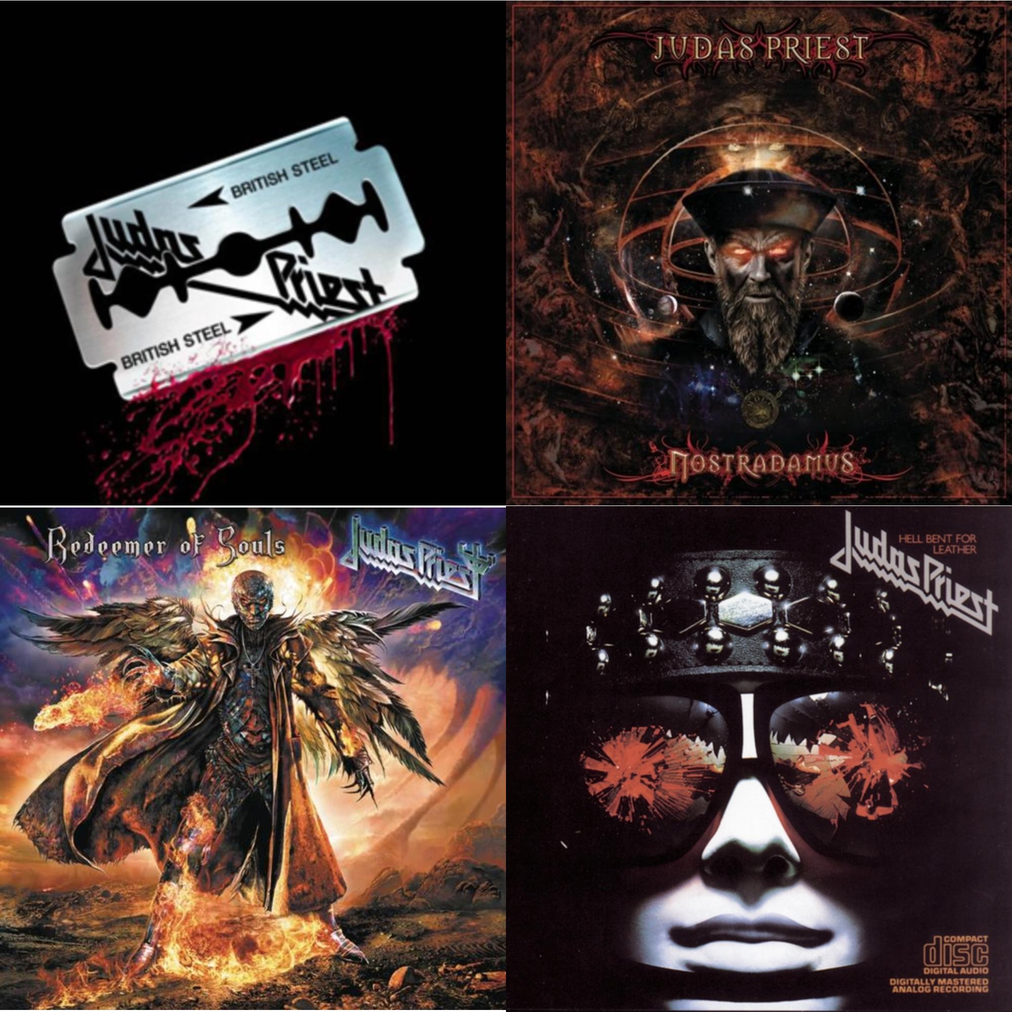 Nostradamus & British Steel (30Th Anniversary Legacy Edition) & Hell Bent For Leather & Redeemer Of Souls