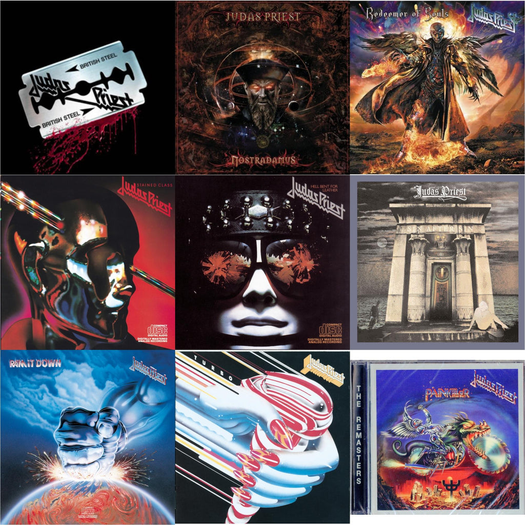 Painkiller & Nostradamus & British Steel (30Th Anniversary Legacy Edition) & Ram It Down & Stained Class & Turbo & Hell Bent For Leather & Sin After Sin & Redeemer Of Souls