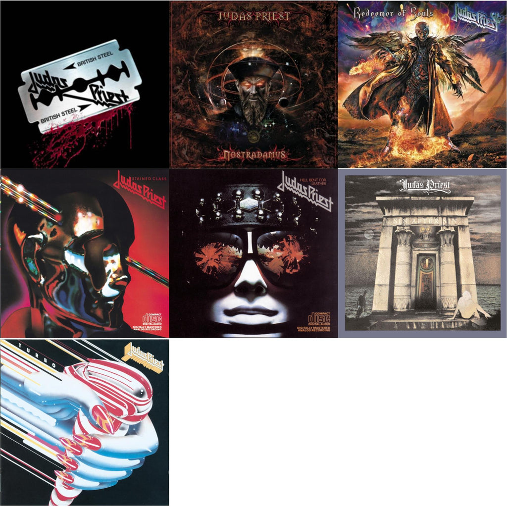 Nostradamus & British Steel (30Th Anniversary Legacy Edition) & Stained Class & Turbo & Hell Bent For Leather & Sin After Sin & Redeemer Of Souls