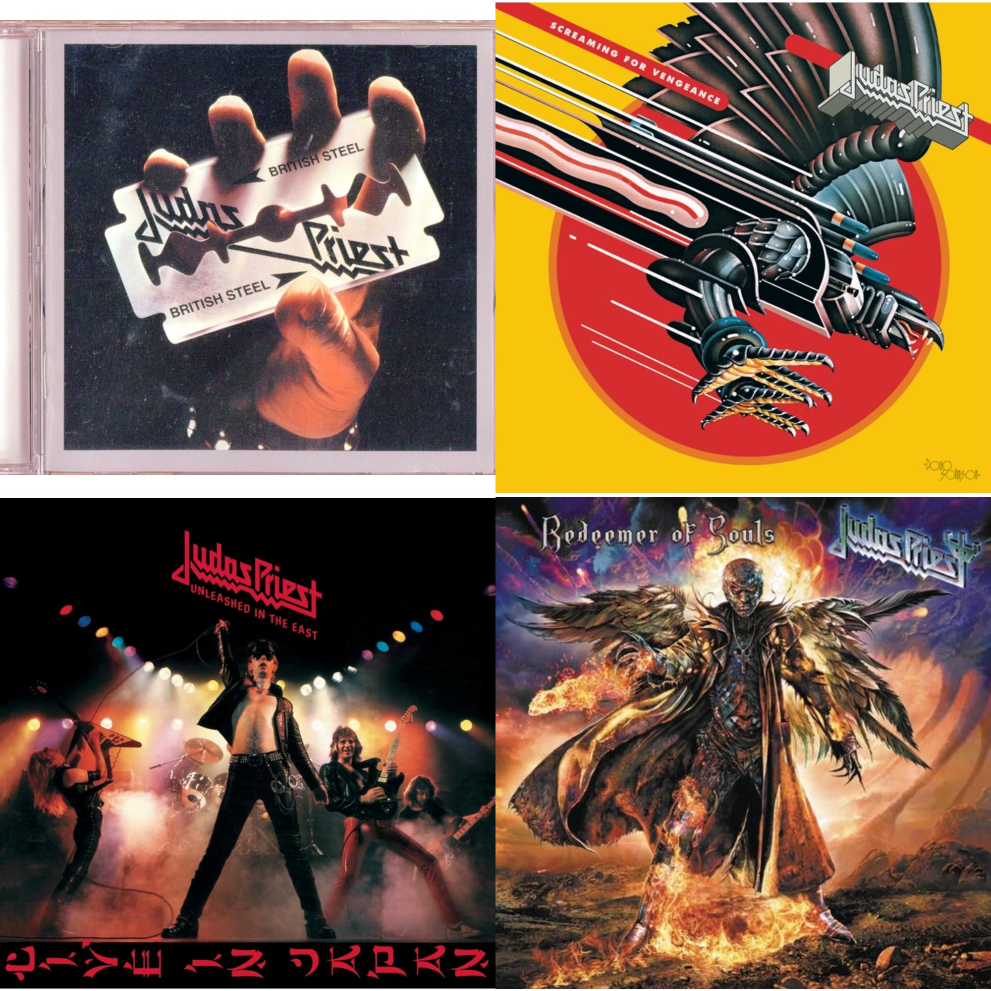 British Steel & Screaming For Vengeance & Unleashed In The East & Redeemer Of Souls