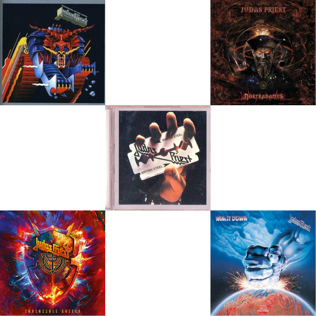 Invincible Shield & Defenders Of The Faith & British Steel & Nostradamus & Ram It Down