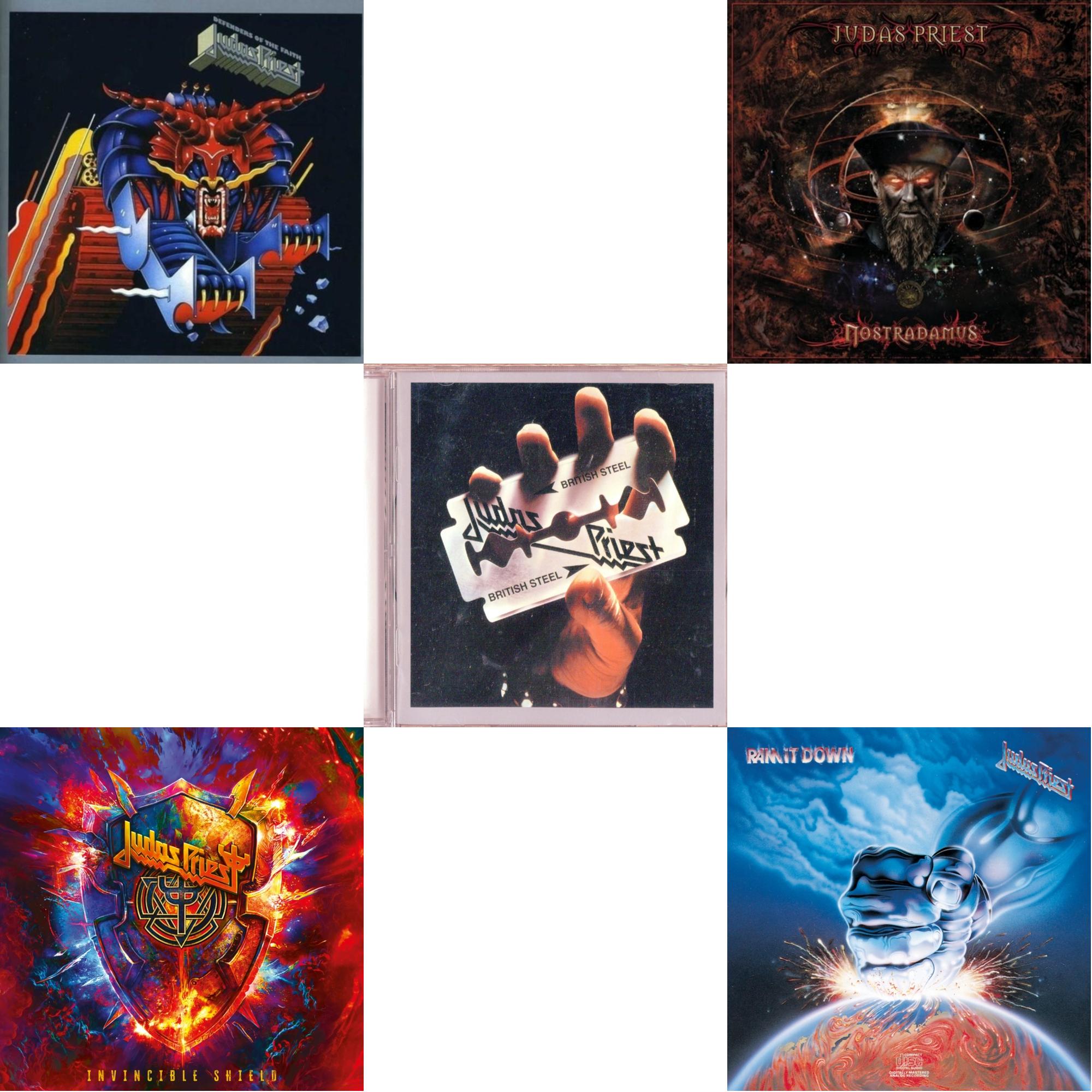 Invincible Shield & Defenders Of The Faith & British Steel & Nostradamus & Ram It Down