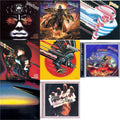British Steel & Painkiller & Stained Class & Turbo & Hell Bent For Leather & Point Of Entry & Screaming For Vengeance & Redeemer Of Souls