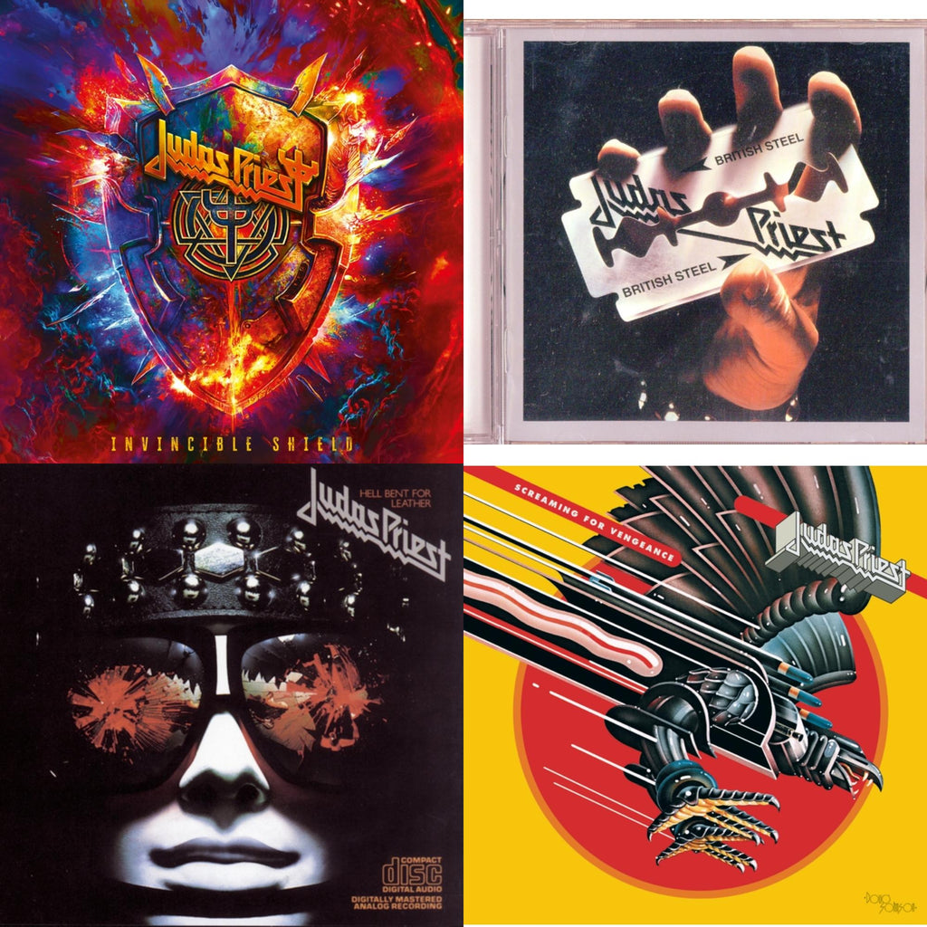 Invincible Shield & British Steel & Hell Bent For Leather & Screaming For Vengeance