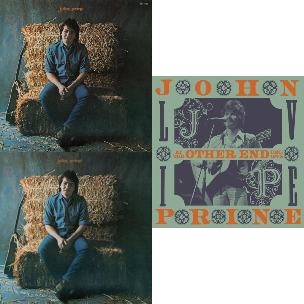 John Prine (Clear LP Vinyl) & Live At The Other End, December 1975 (4LP/180G) & John Prine