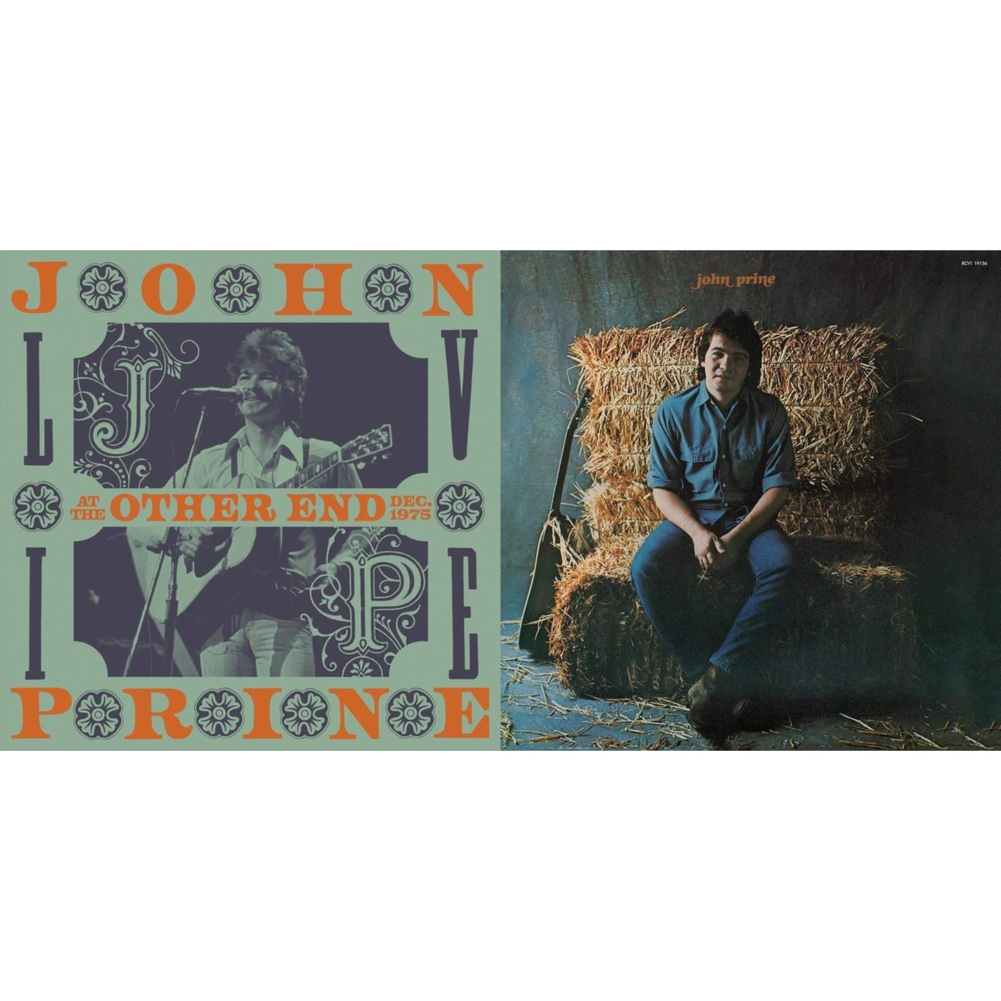 John Prine (Clear LP Vinyl) & Live At The Other End, December 1975 (4LP/180G)