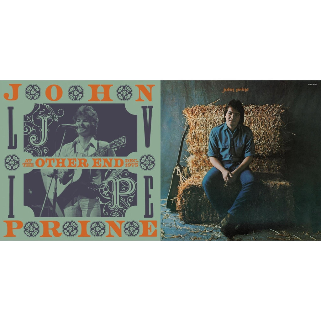 John Prine (Clear LP Vinyl) & Live At The Other End, December 1975 (4LP/180G)