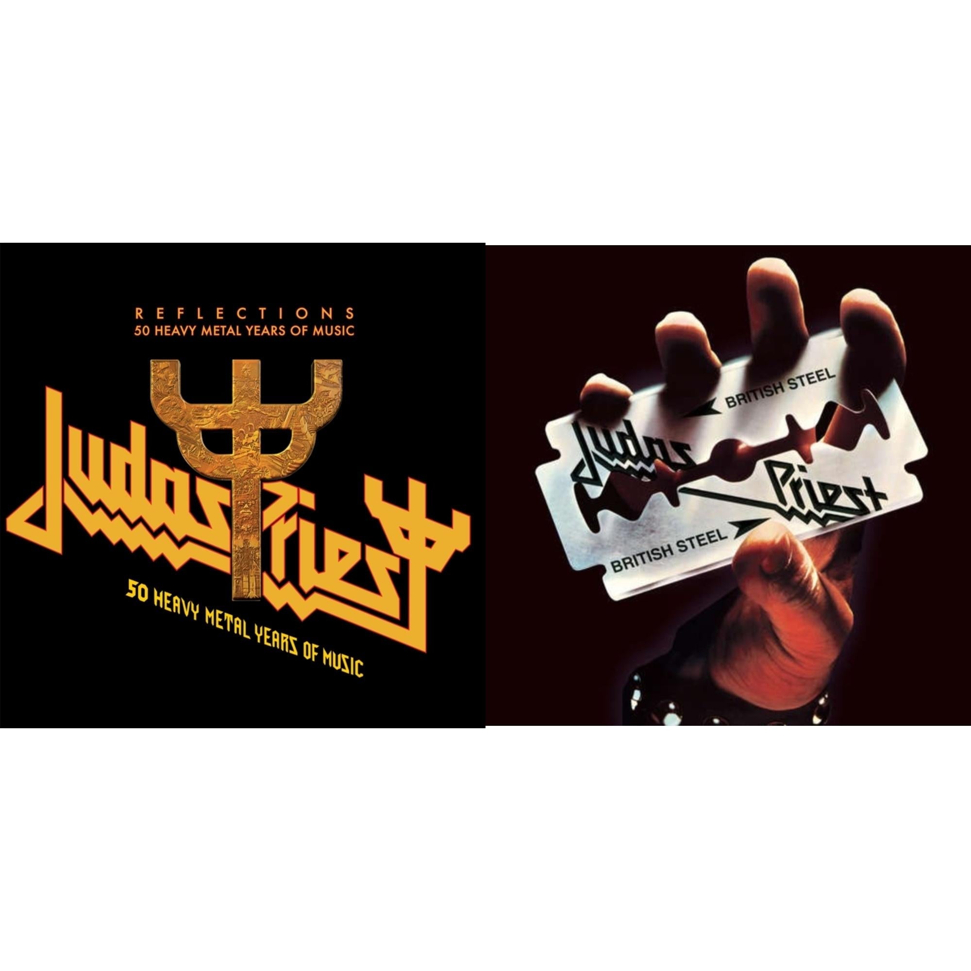 Reflections - 50 Heavy Metal Years Of Music (2LP/180G/Red Vinyl) & British Steel (180G)(Dl Code)