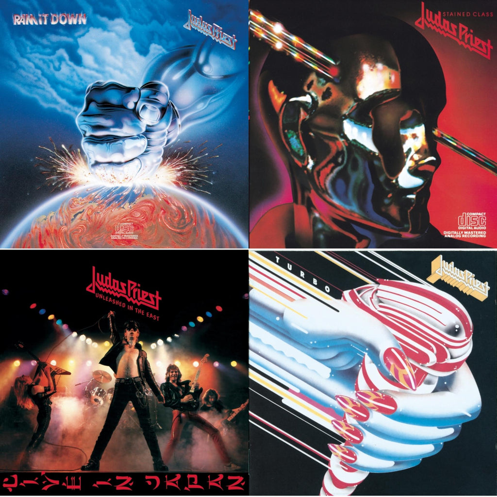 Ram It Down & Stained Class & Turbo & Unleashed In The East