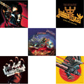Judas Priest - Stained Class (180G/Dl Card) & British Steel (180G)(Dl Code) & Painkiller (180G/Dl Card) & Reflections - 50 Heavy Metal Years Of Music (2LP/180G/Red Vinyl) & Screaming For Vengeance (180G/Dl Card)