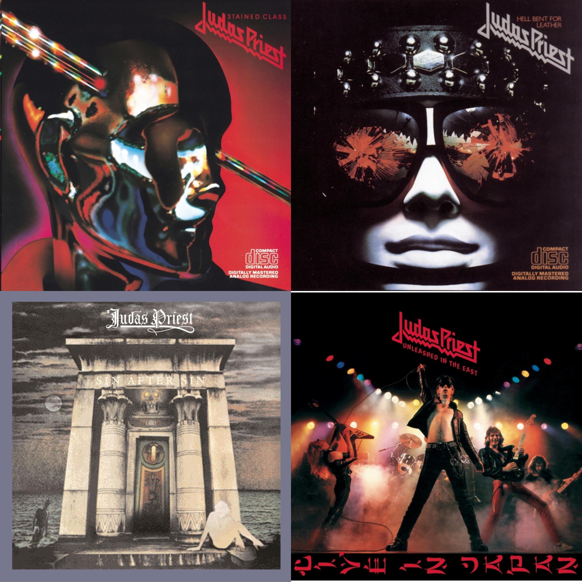 Stained Class & Hell Bent For Leather & Sin After Sin & Unleashed In The East