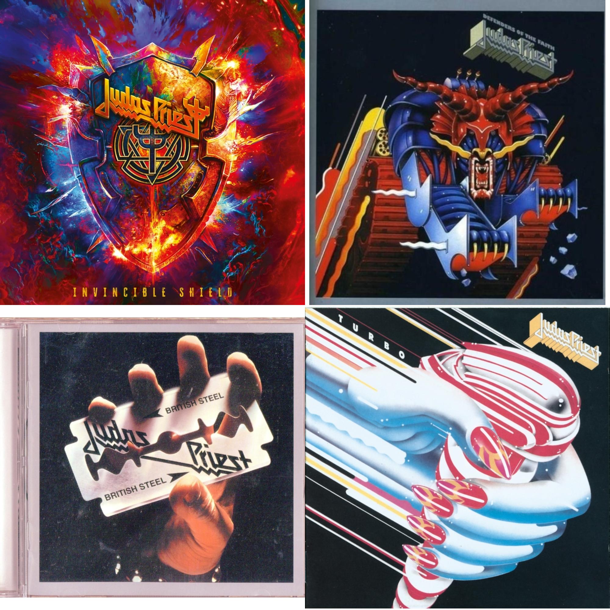 Invincible Shield & Defenders Of The Faith & British Steel & Turbo