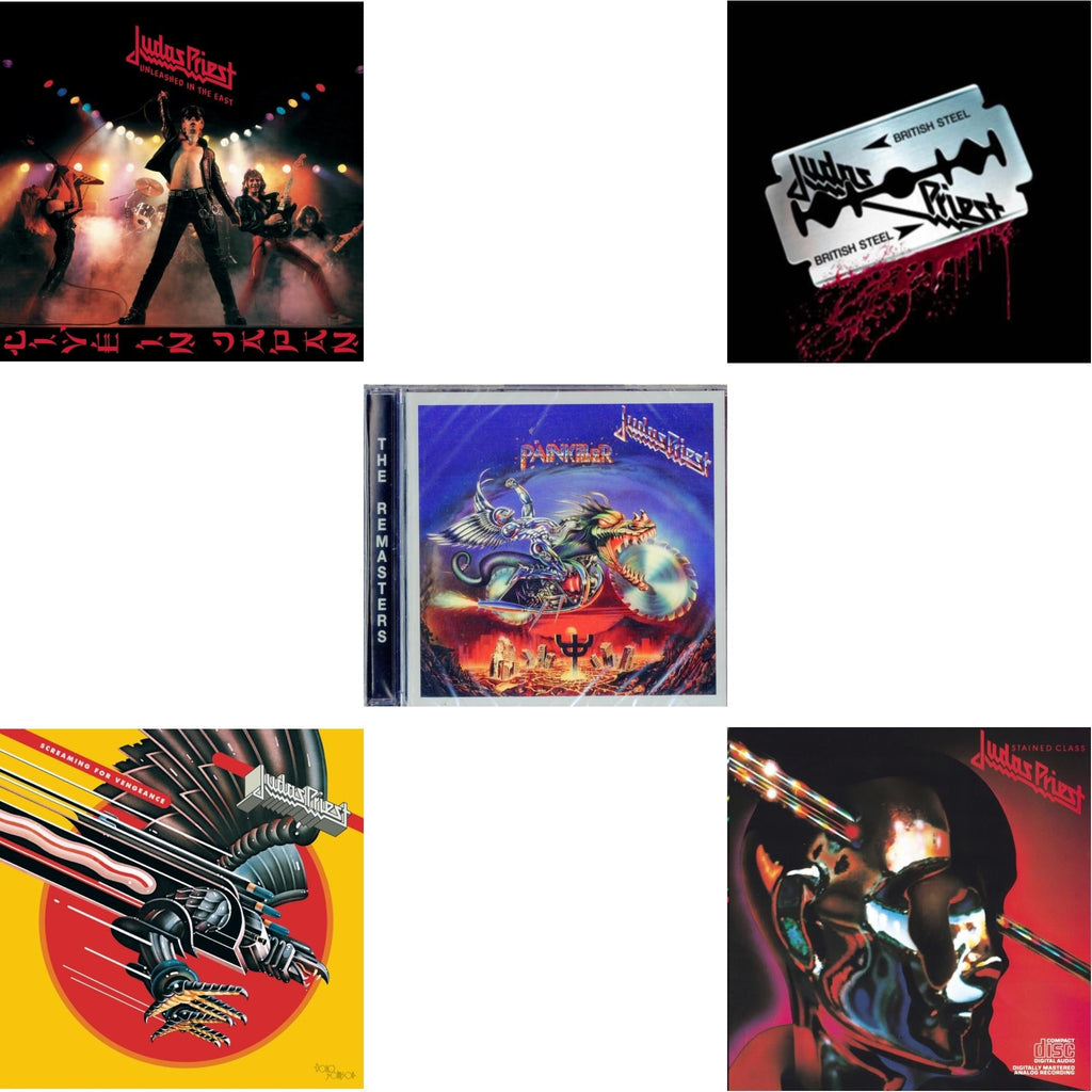 Painkiller & British Steel (30Th Anniversary Legacy Edition) & Stained Class & Screaming For Vengeance & Unleashed In The East