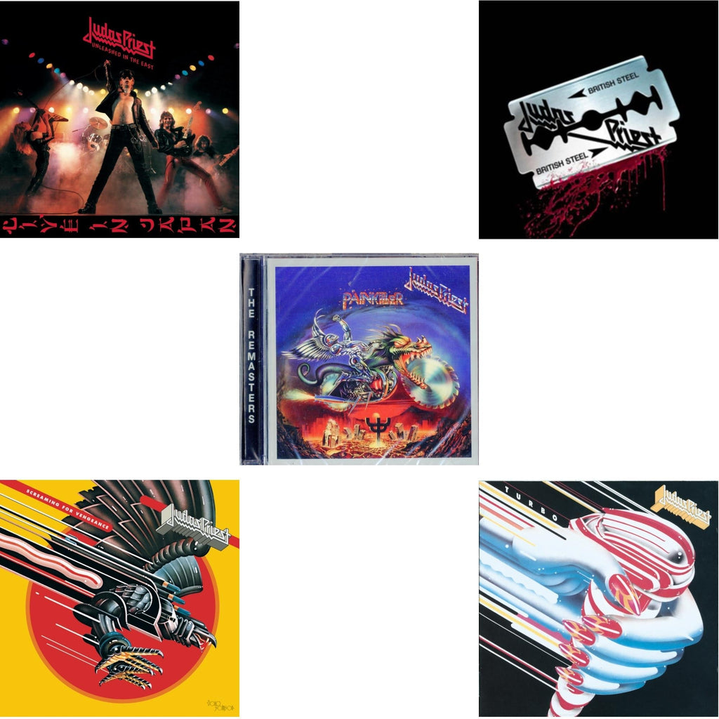 Painkiller & British Steel (30Th Anniversary Legacy Edition) & Turbo & Screaming For Vengeance & Unleashed In The East
