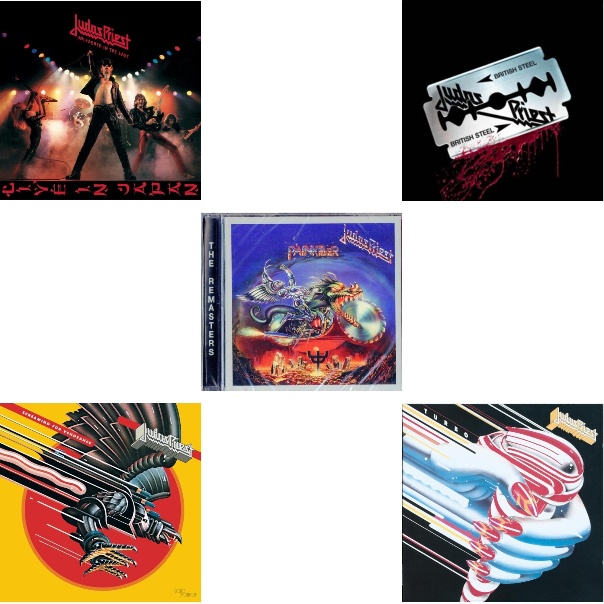Painkiller & British Steel (30Th Anniversary Legacy Edition) & Turbo & Screaming For Vengeance & Unleashed In The East