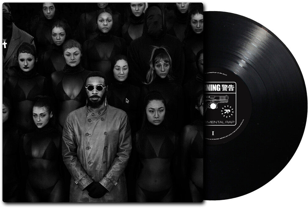JPEGMAFIA – EXPERIMENTAL RAP (Black with Classic Cover LP Vinyl) Vinyl Record