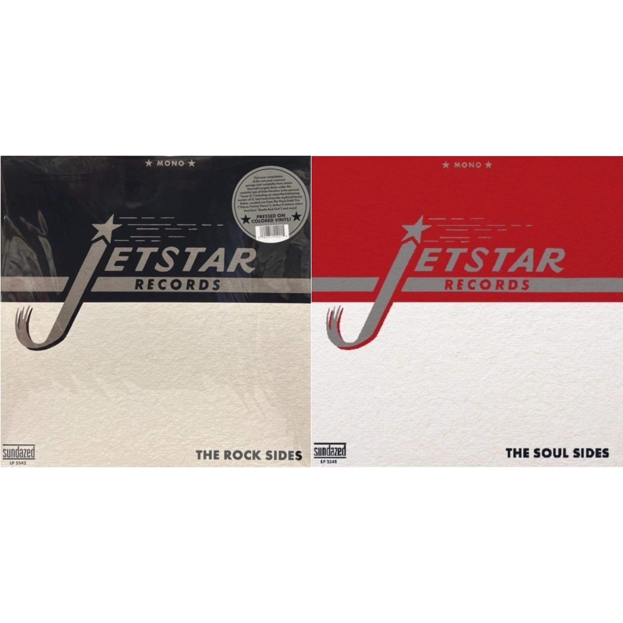 Jetstar Records - Soul Sides (Clear LP Vinyl) & Rock Sides (Clear LP Vinyl)