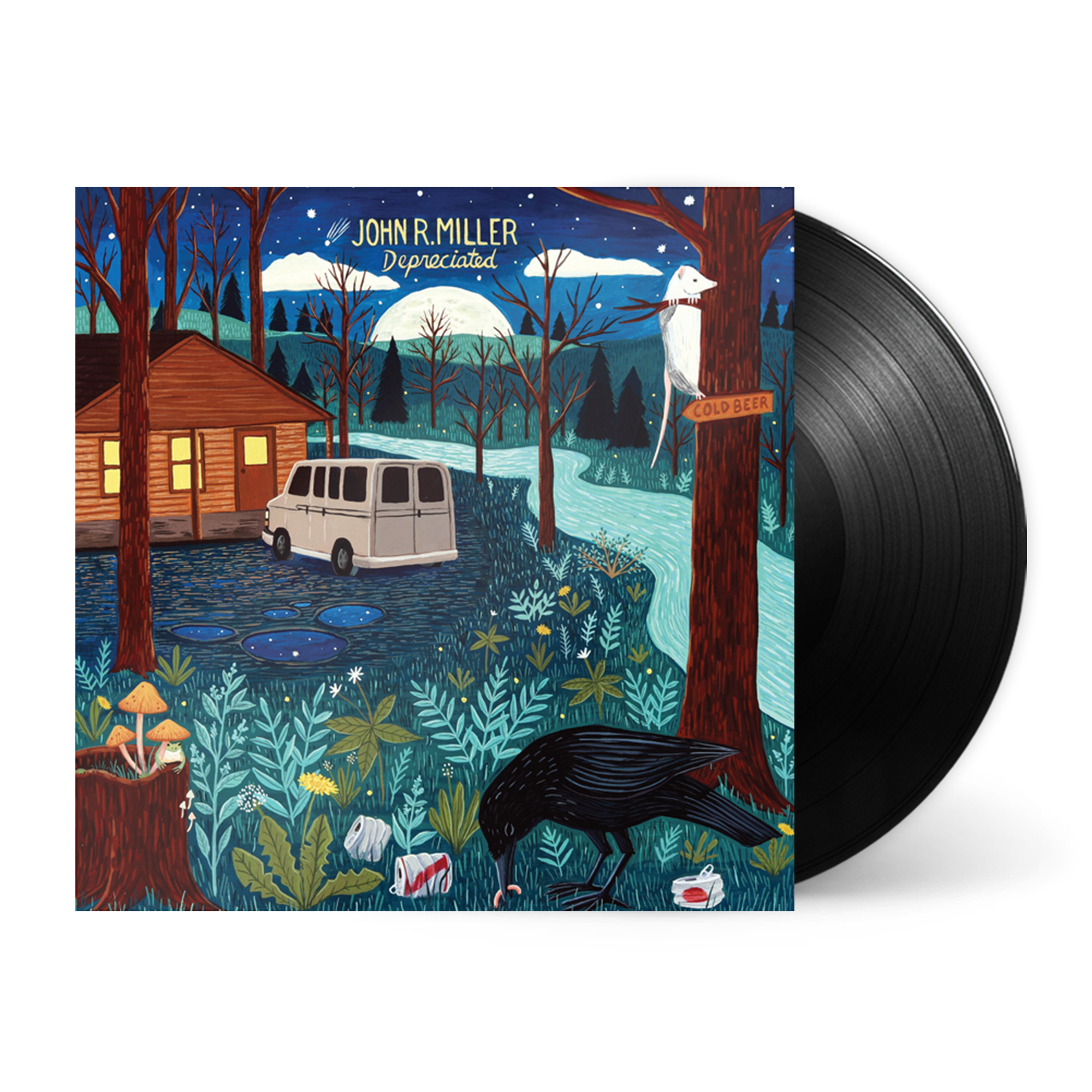 Depreciated - Black Vinyl Record