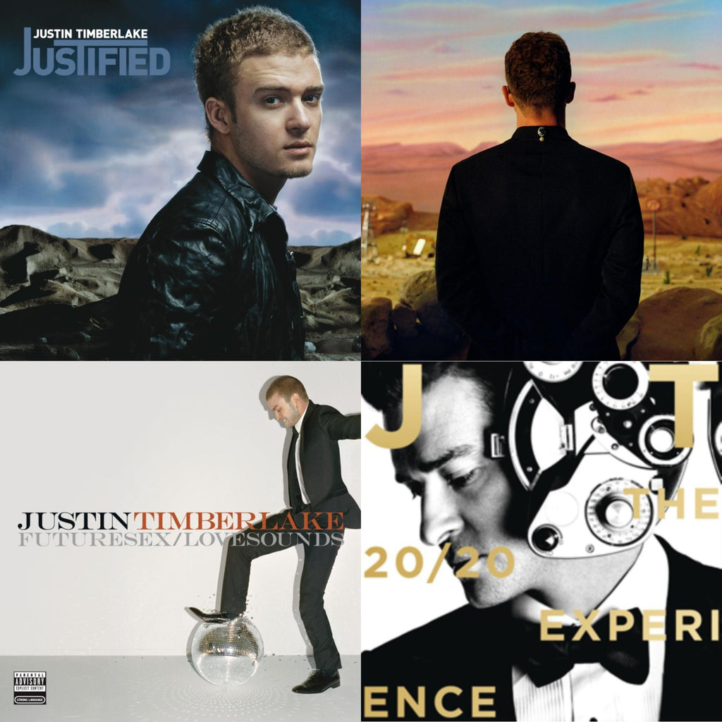 Justified & Everything I Thought It Was (X) (2LP) & Futuresex / Lovesounds (Pa/2LP/Gatefold) & 20/20 Experience (2LP/Gatefold)