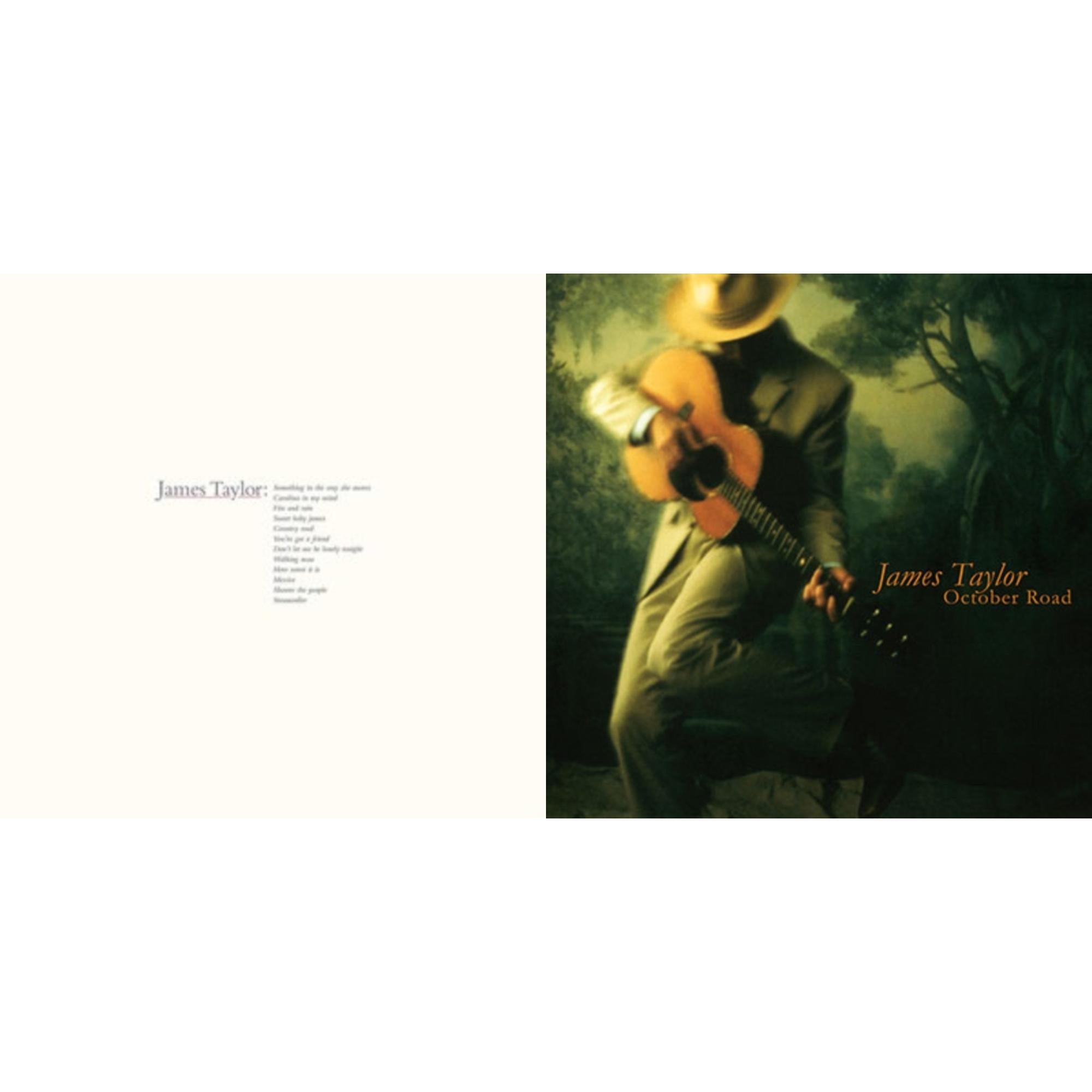 James Taylor - James Taylor's Greatest Hits (2019 Remaster/180G) & October Road (180G/Gold & Black Marbled LP Vinyl)