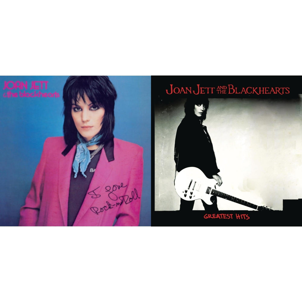 Joan & The Blackhearts Jett - I Love Rock 'N' Roll (150G/Dl Insert) & Greatest Hits - LP Vinyl Bundle