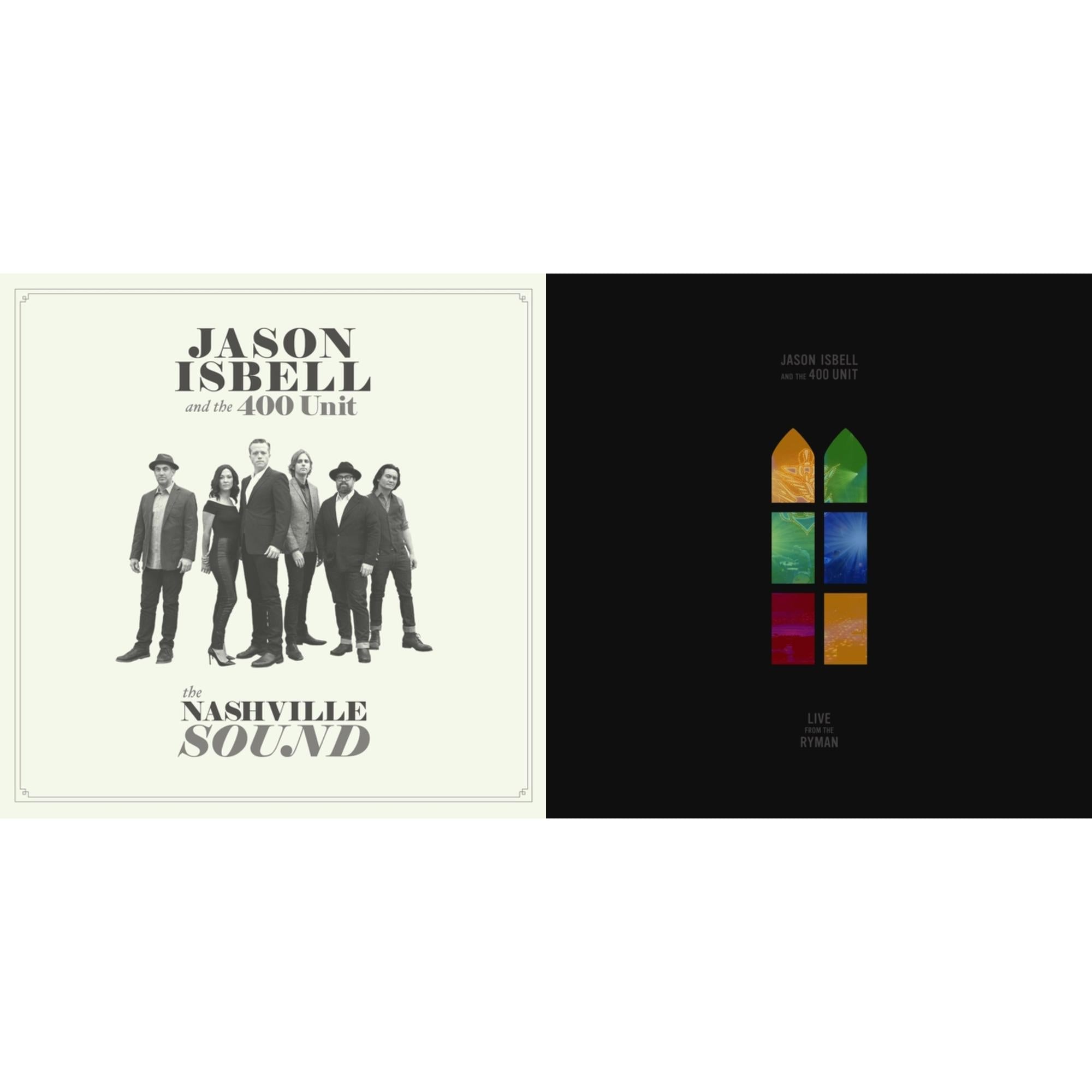 Jason & The 400 Unit Isbell - Nashville Sound & Live From The Ryman - LP Vinyl Bundle