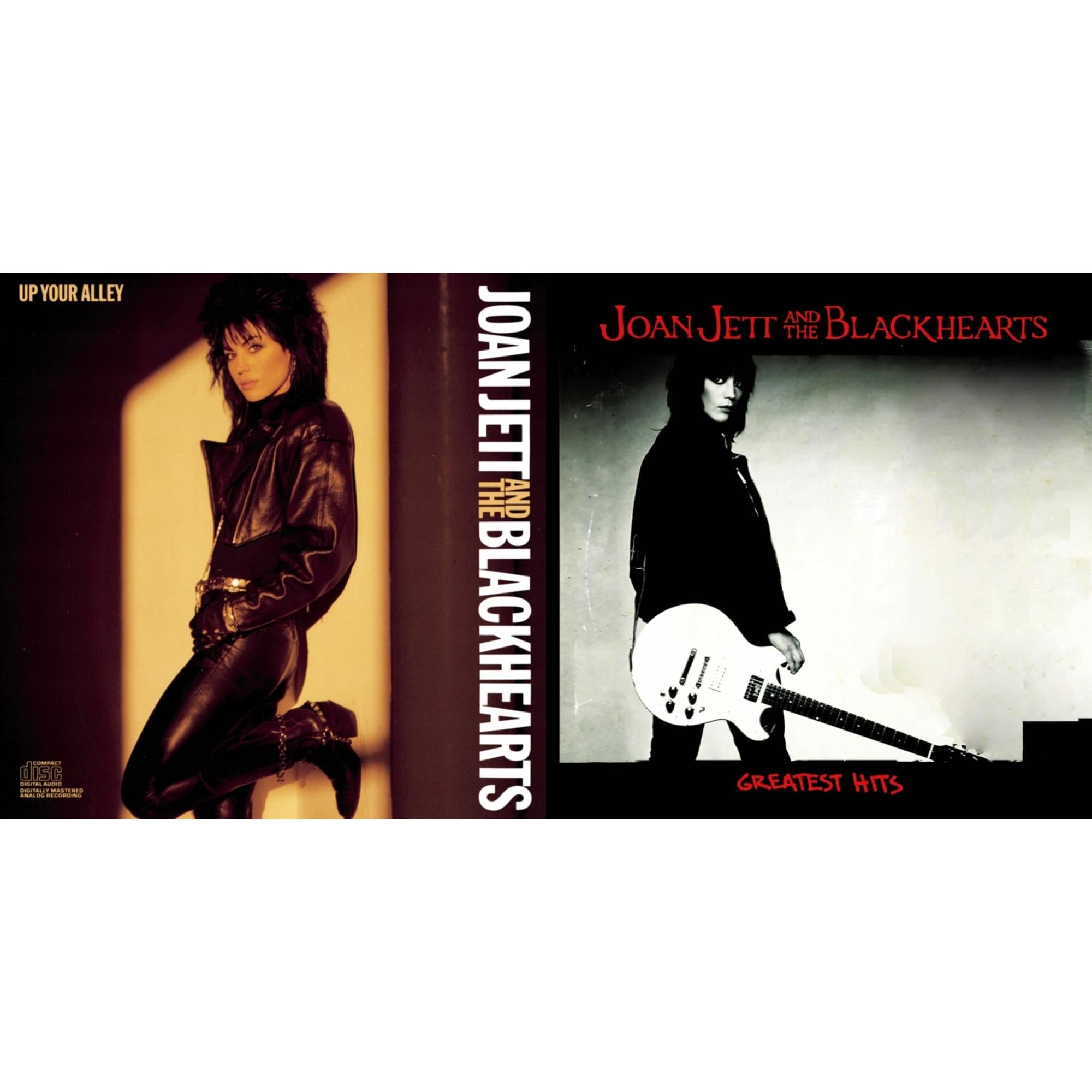 Joan & The Blackhearts Jett - Up Your Alley & Greatest Hits - CD Bundle