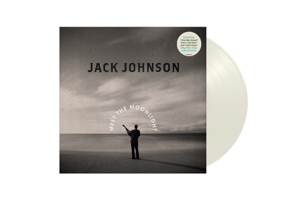 Jack Johnson Meet The Moonlight [Milky Clear LP] Vinyl Record