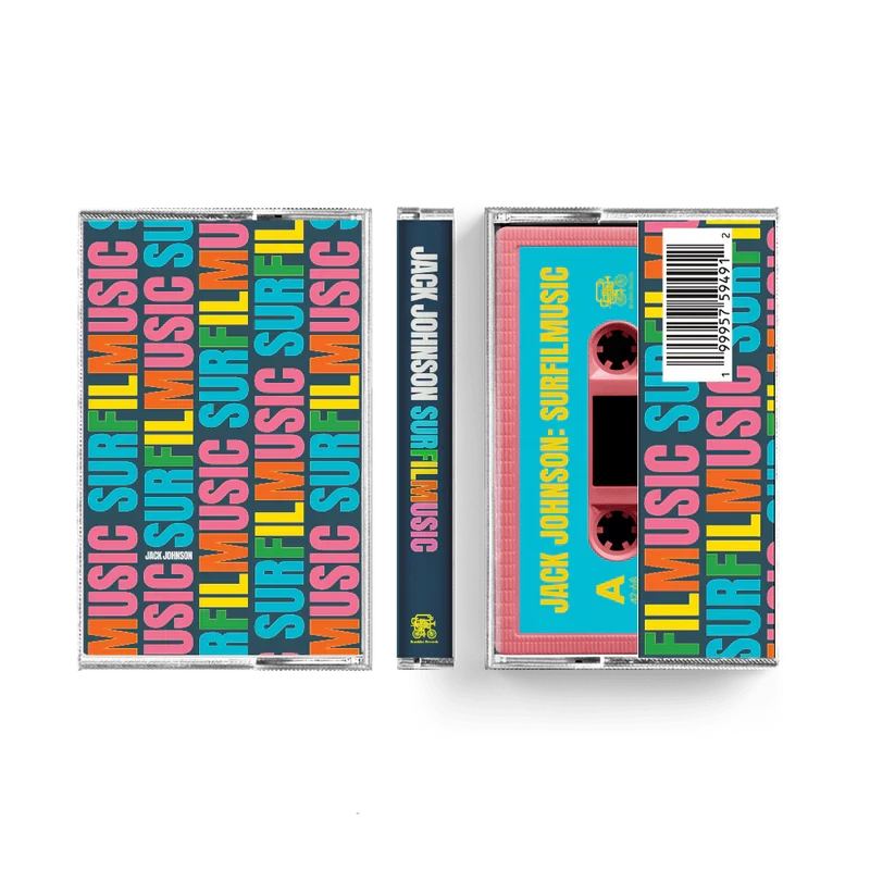 Jack Johnson – SURFILMUSIC (Soundtrack & 4-Tracks Cassette) Music Cassette Tape