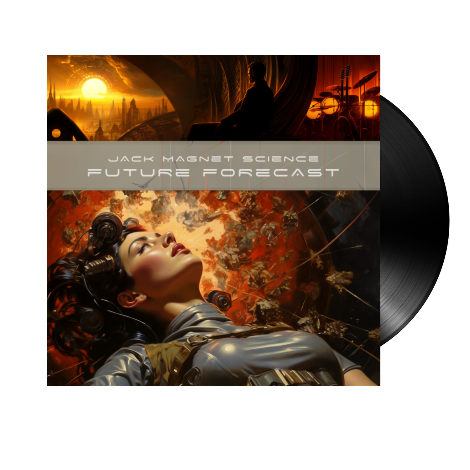 Jack Magnet Science - 'Future Forecast' (LP) Vinyl Record