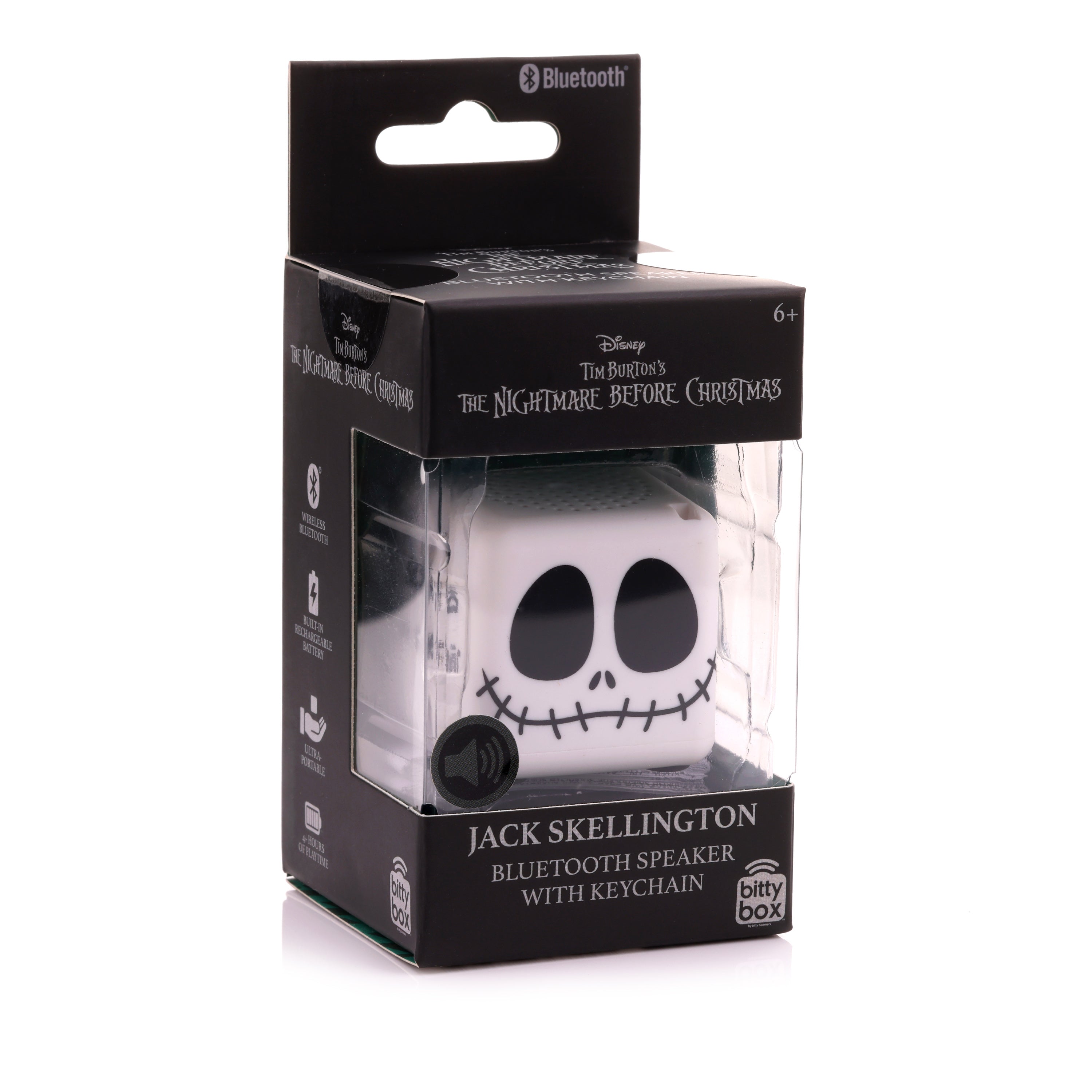 Jack Skellington Bitty Box Bitty Boomers Portable Bluetooth Speaker