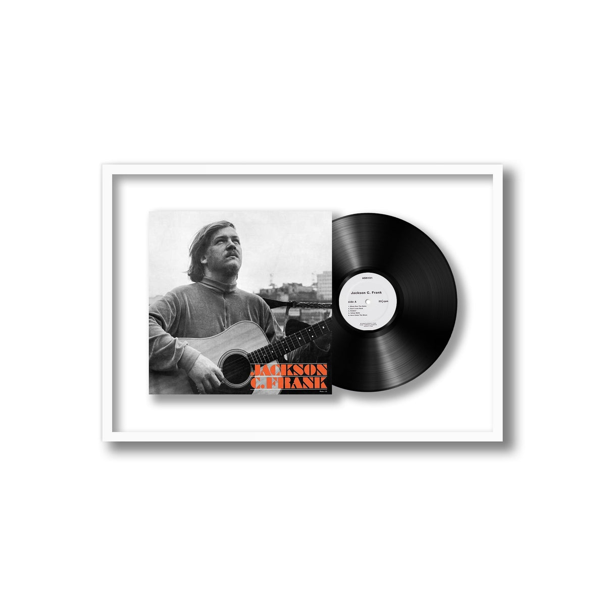 Jackson C. Frank - Jackson C Frank - Framed Vinyl Record