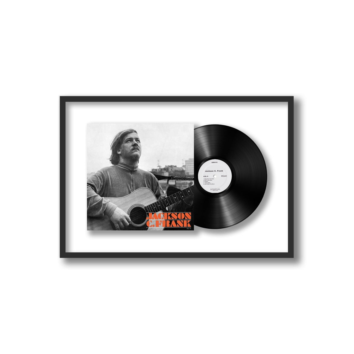 Jackson C. Frank - Jackson C Frank - Framed Vinyl Record
