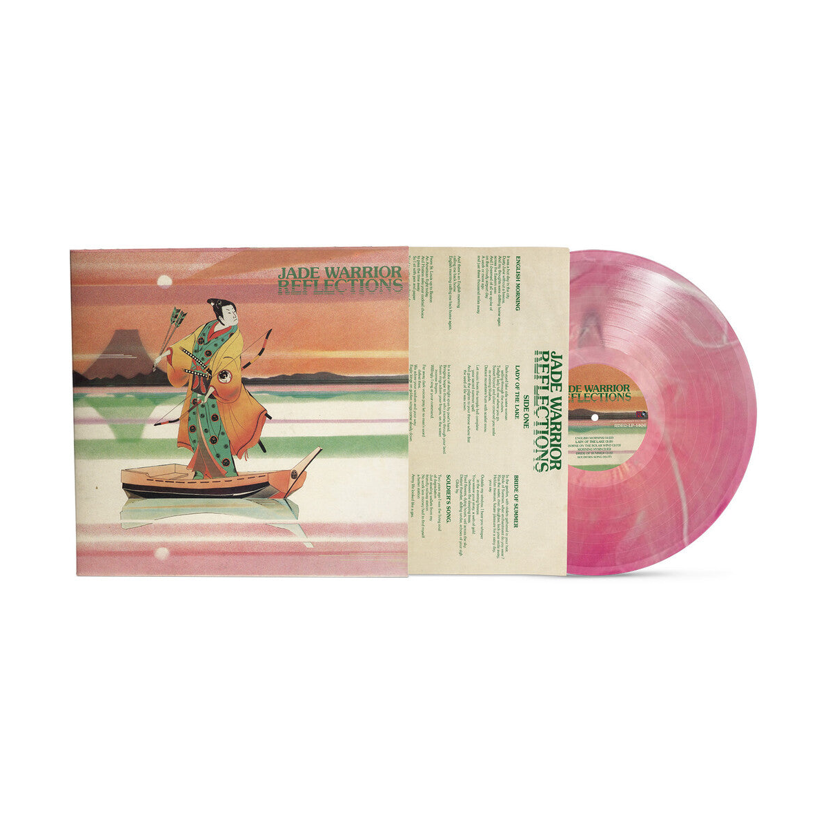 Jade Warrior – Reflections (Pink LP Vinyl) Vinyl Record