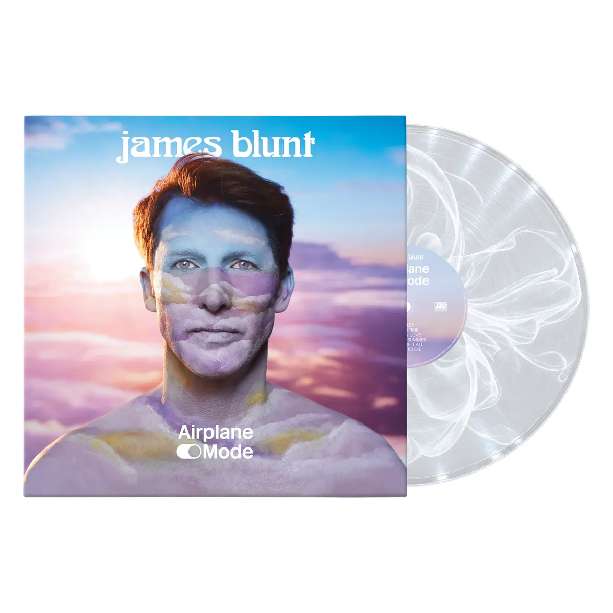 James Blunt – Airplane Mode (Clear White LP Vinyl) Vinyl Record